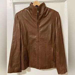 Marc New York lambskin leather jacket